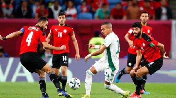 مباراة منتخب مصر والجزائر