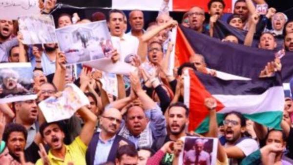 مظاهرات تضامنا مع غزة