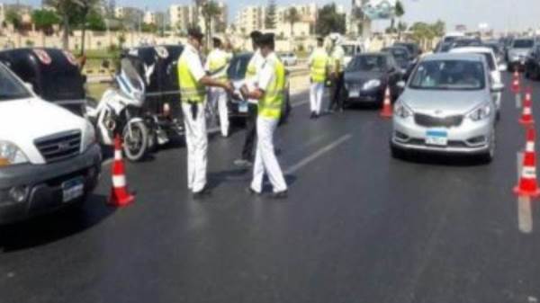 غلق طريق