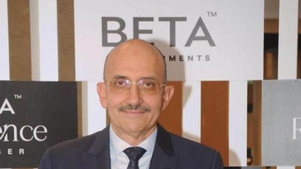 المهندس علاء فكري رئيس مجلس إدارة شركة بيتا للتطوير