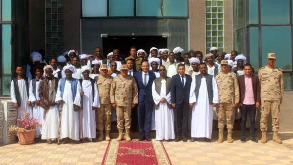 المنطقة الجنوبية العسكرية تنظم لقاء مع عدد من الشيوخ والعواقل بمدينتى حلايب وشلاتين
