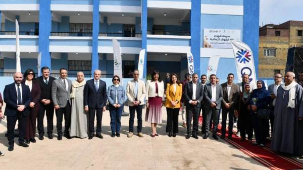 بنك QNB مصر يفتتح مدرسة شهداء نزلة الشوبك الإعدادية المشتركة للتعليم الأساسي بالجيزة بعد تطويرها ورفع كفاءتها بالتعاون مع مؤسسة صناع الخير