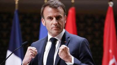 الرئيس الفرنسى يدعو الشركات لتعليق استثماراتها فى الولايات المتحدة